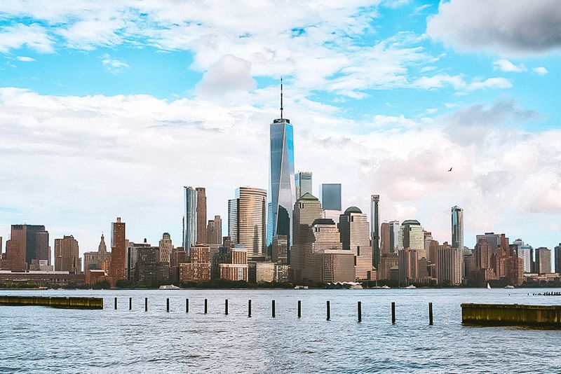 Bright Horizons - NYC One World Trade Center &amp; Hudson River Print