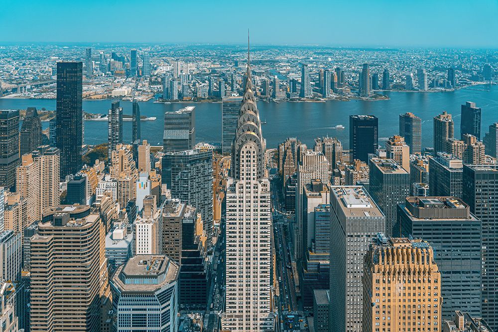 Chrysler Building Aerial View - NYC Art Deco Icon