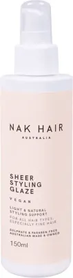 NAK Hair Sheer Styling Glaze 150ml* NAK Hair Sheer Styling Glaze 150ml*