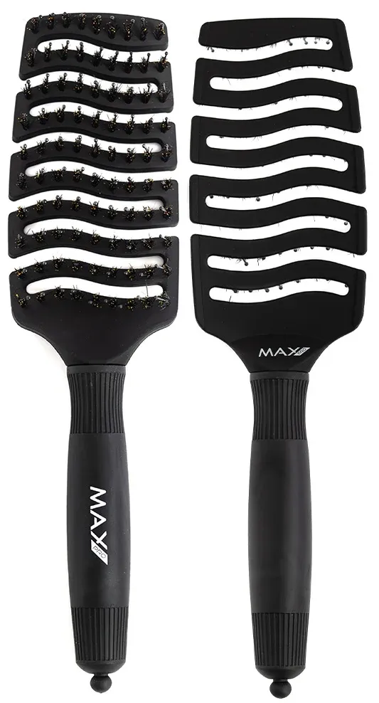 Max Pro Detangler Brush Midnight Black Max Pro Detangler Brush Midnight Black