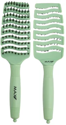 Max Pro Detangler Brush Minty Glow Max Pro Detangler Brush Minty Glow