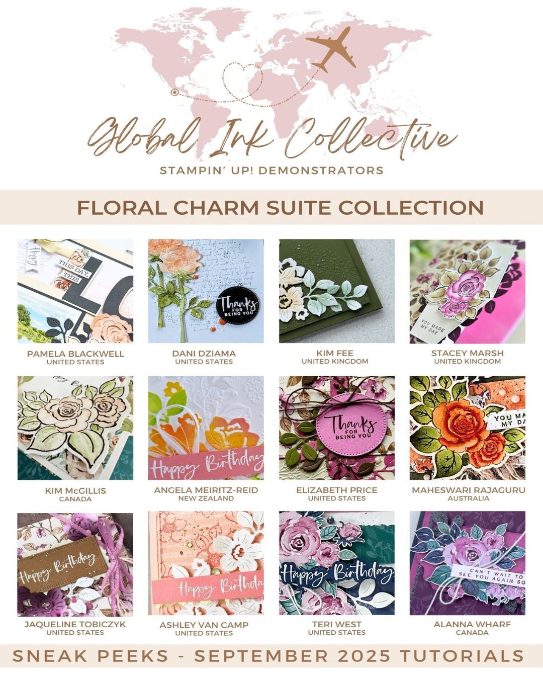 Floral Charm Tutorial Bundle (September 2025)