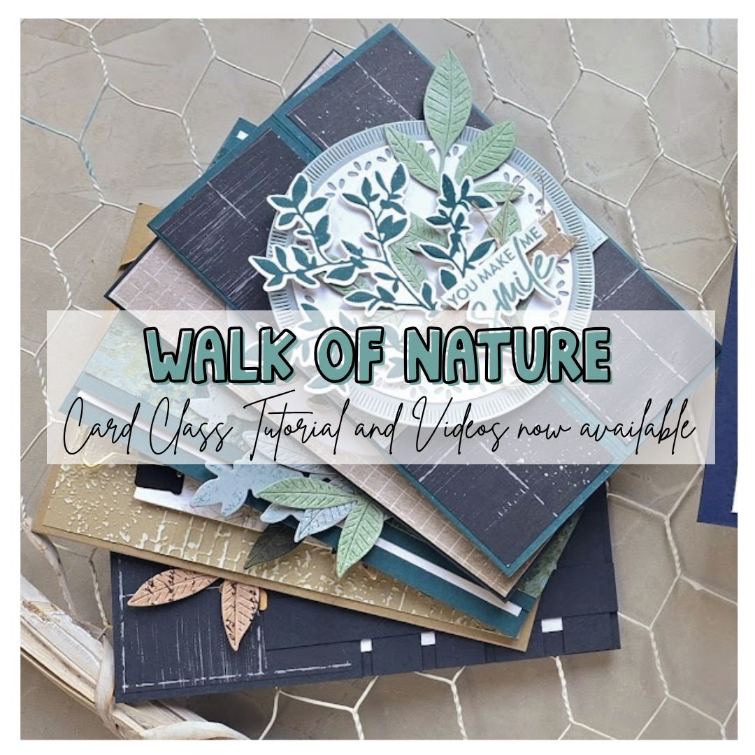 Walk of Nature Card Class Tutorial PDF