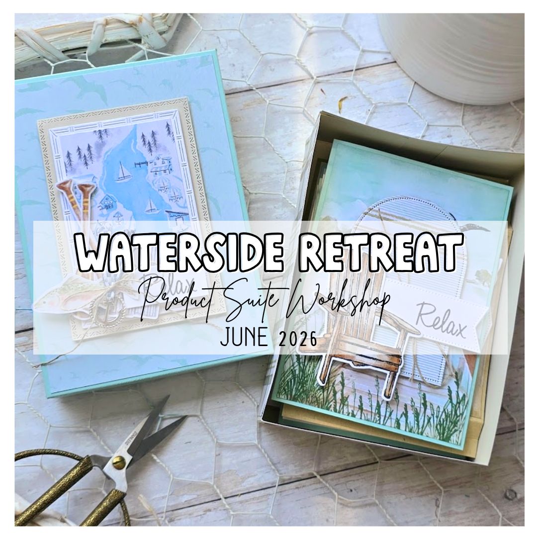 Waterside Retreat Card Making Workshop Tutorial PDF