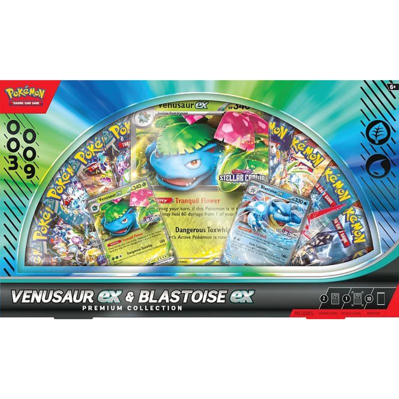 Pokémon – Venusaur EX & Blastoise EX Premium Collection