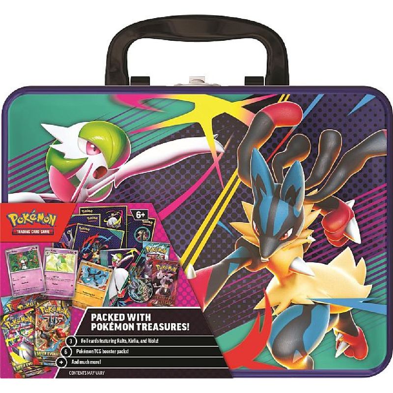 Pokémon TCG – Collector’s Chest Tin 2025 Fall Mega Evolutions Gardevoir & Lucario