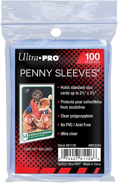 Ultra PRO Penny Sleeves – 100 Pack