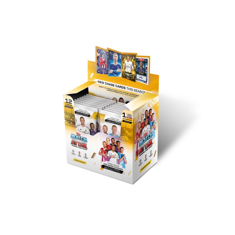 Topps Match Attax Champions League Booster Box (32 Packs)