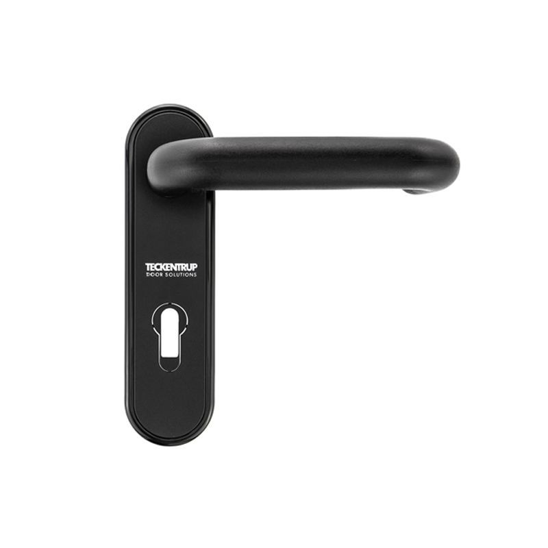 Teckentrup FS-Drückergarnitur Kunststoff schwarz