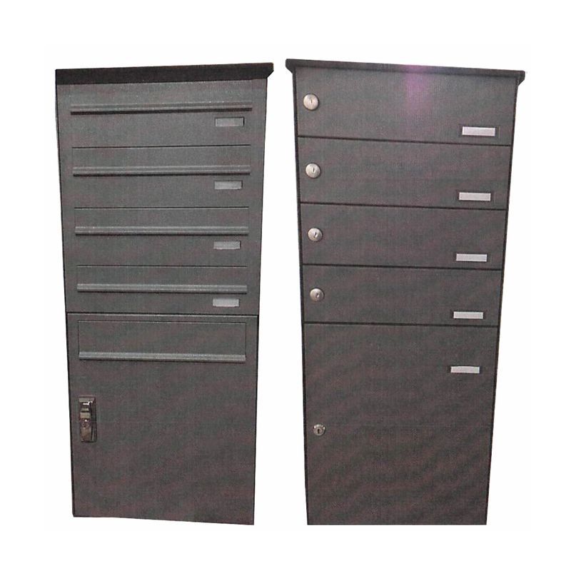 Knobloch Durchwurfbriefkasten inkl. Depotkasten / 4-teilig