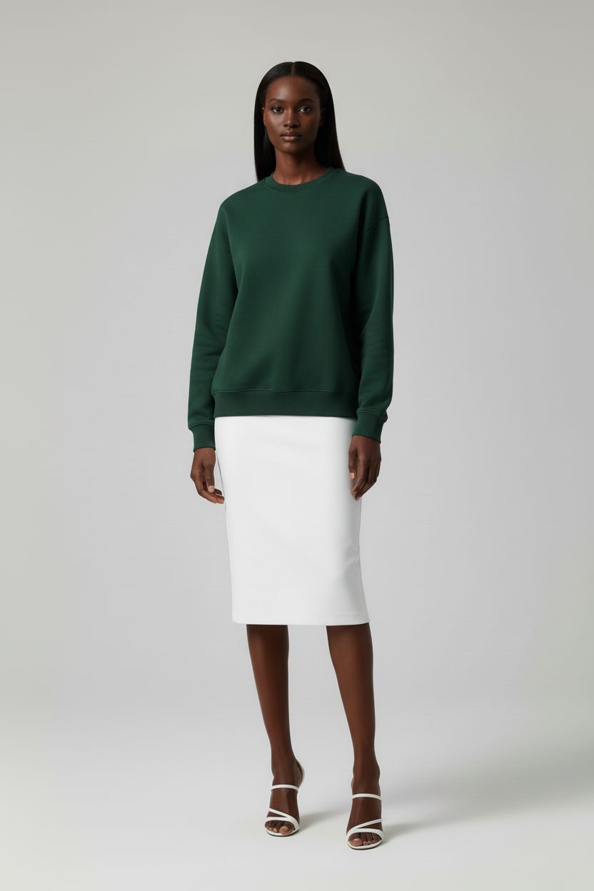 Plain Heavy Ferry Sweatshirt-