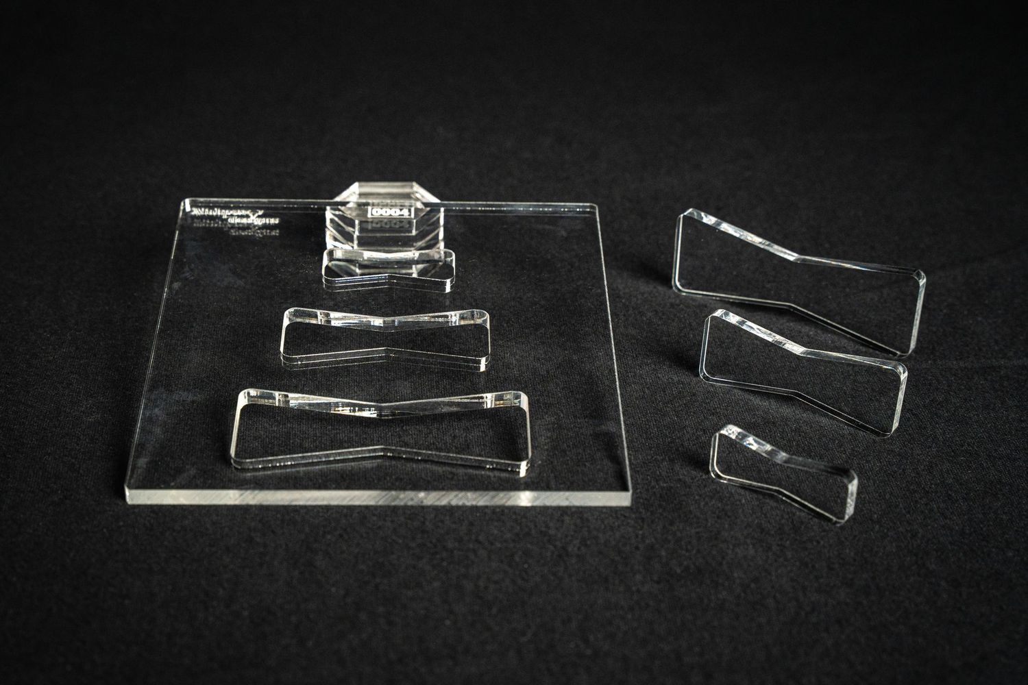 Frässchablone - Schwalbenschwanz Intarsien