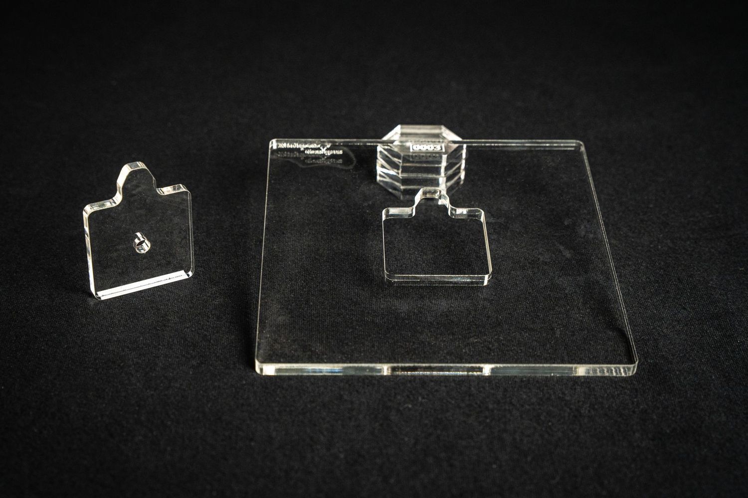 Frässchablone - Uhrwerk