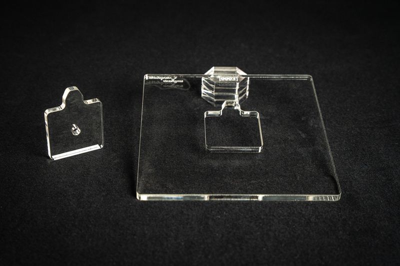 Frässchablone - Uhrwerk