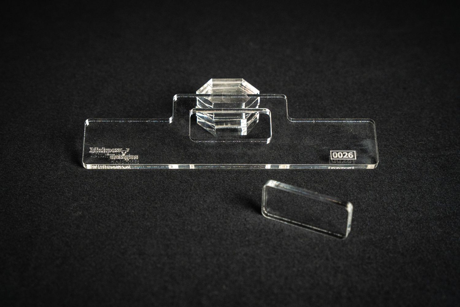 Frässchablone Handlauf3 Brettchen 250 x 70mm