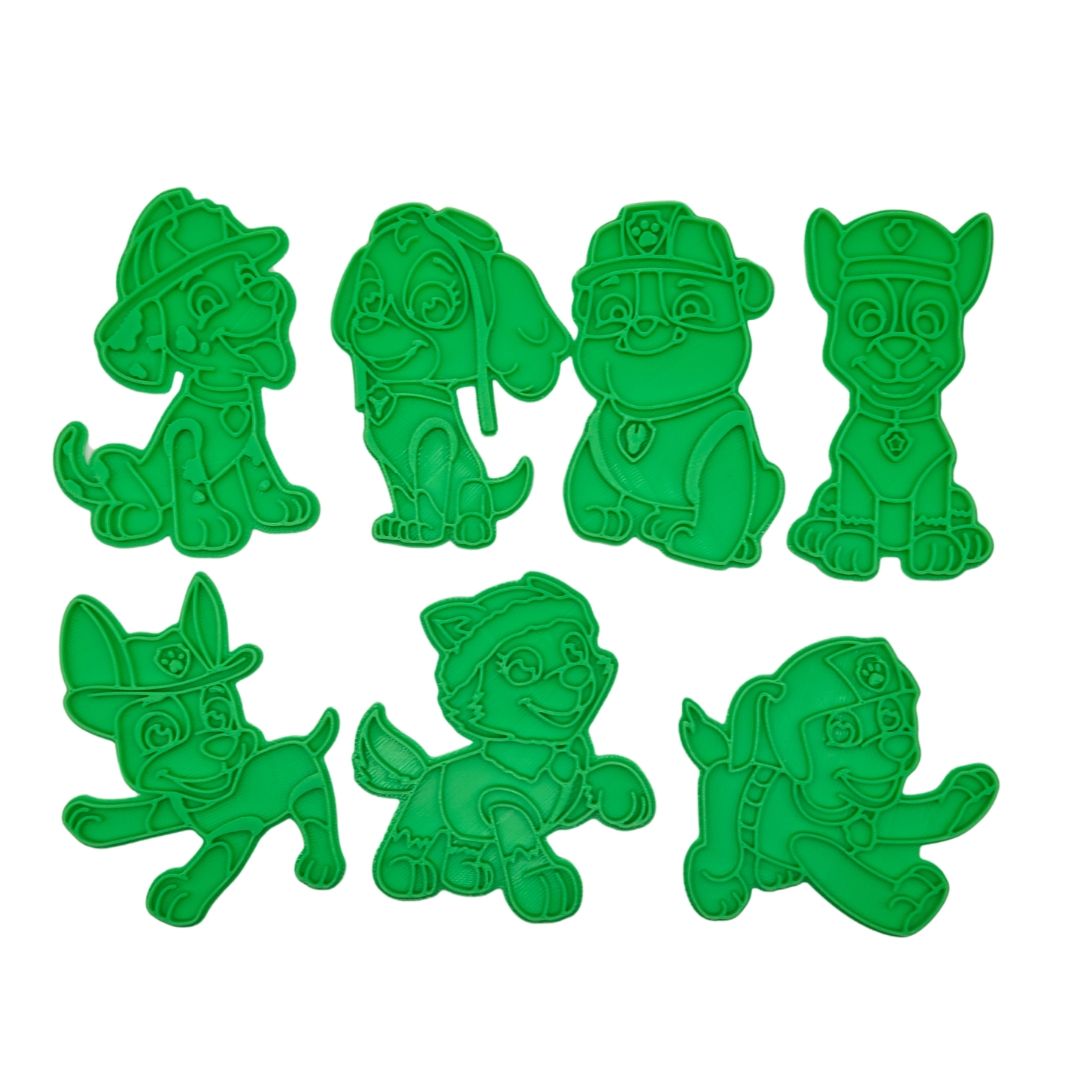 Wykrojniki do ciastoliny Psi Patrol