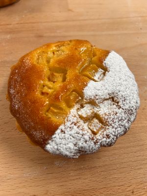 Tartelette met appelcake