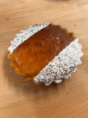 Tartelette met frangipane