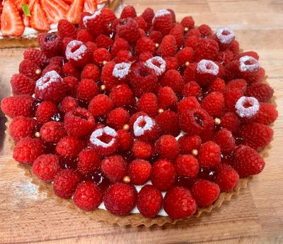 Croute framboos (6p)