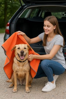 XXL das Hundetuch – Größe: ca. 85 × 60 cm
