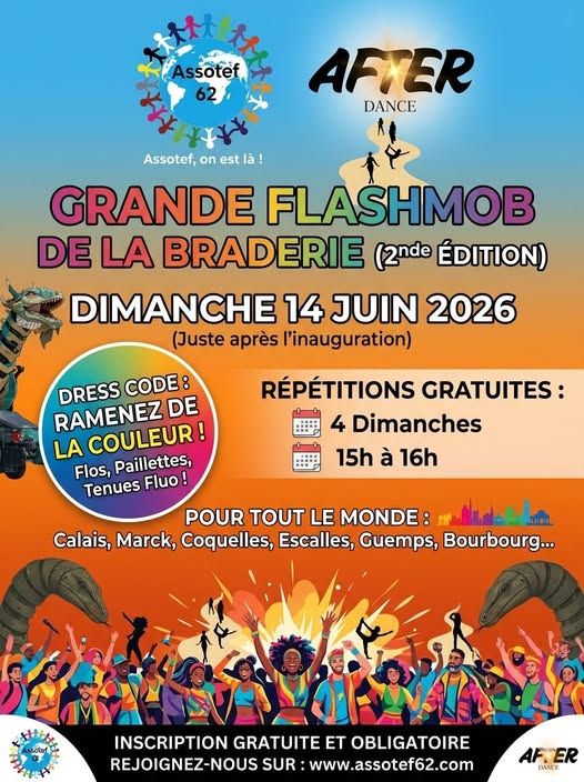 PASS ASSOTEF 62 - AFTER DANCE FLASHMOB BRADERIE 2026