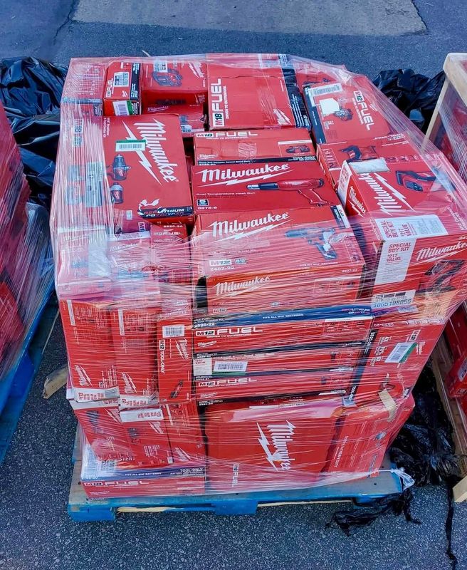 Milwaukee 60-Piece Power Tools Pallet – Power Tool Bundle