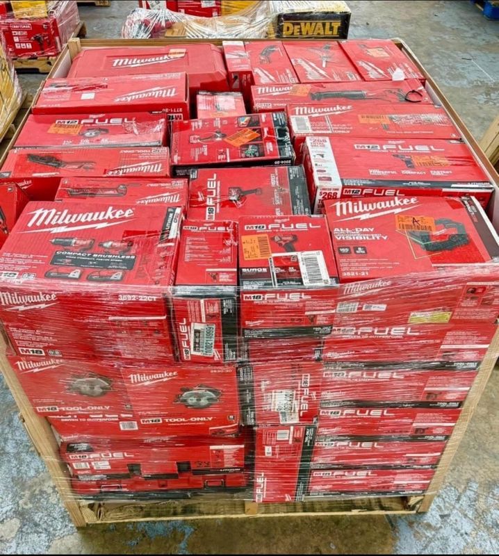 Milwaukee 60-Piece Power Tools Pallet – Pro Tool Bundle