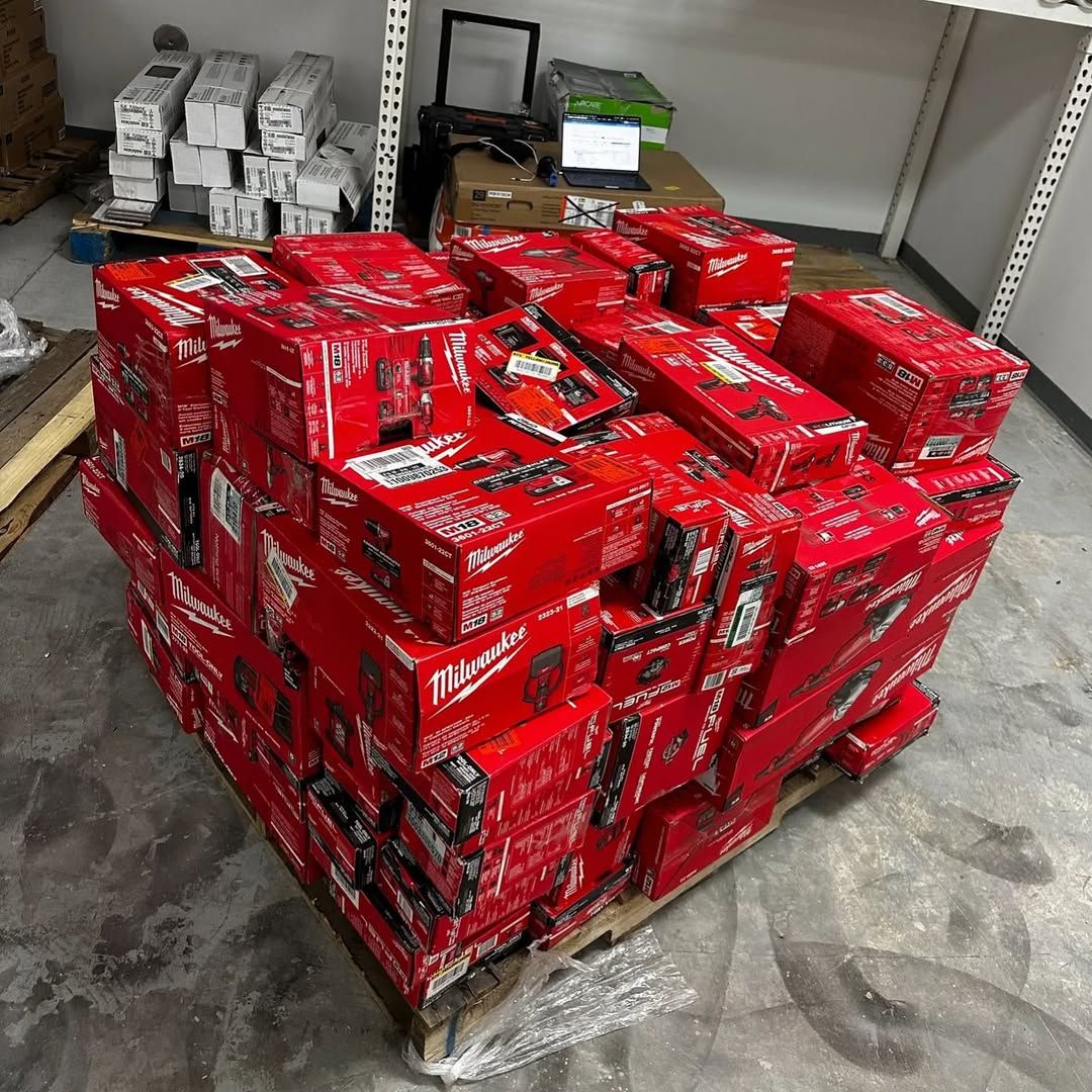 Milwaukee 60-Piece Power Tools Pallet – Reseller Tool Lot