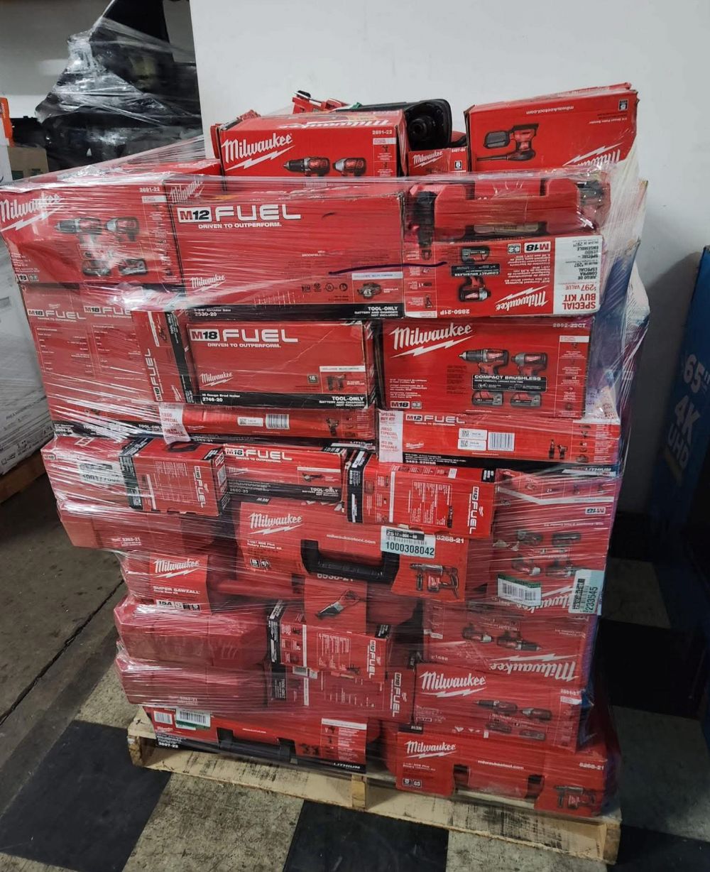 Milwaukee 60-Piece Power Tools Pallet – Reseller Tool Lot