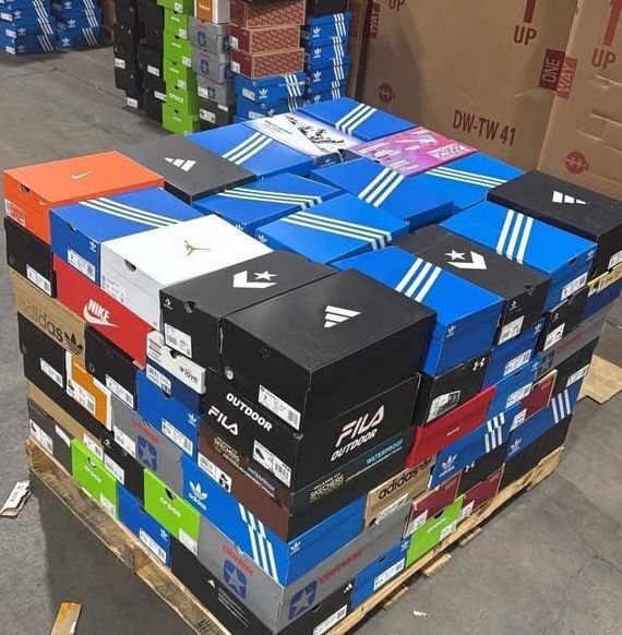 Premium Mixed Brand Sneaker Pallet – 50 Pair Wholesale Footwear Lot