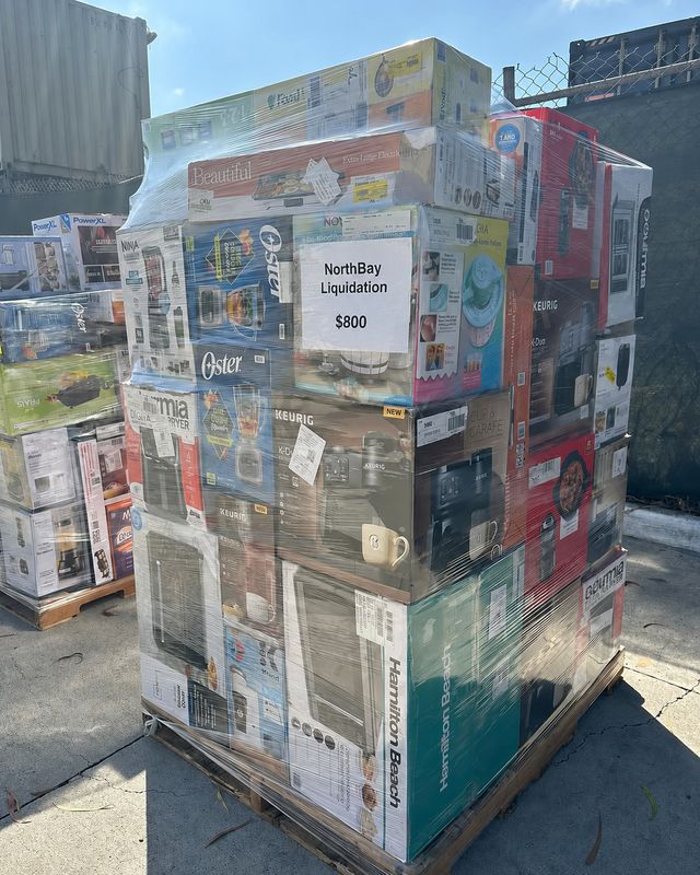 55-Piece Premium Kitchen &amp; Small Appliance Pallet