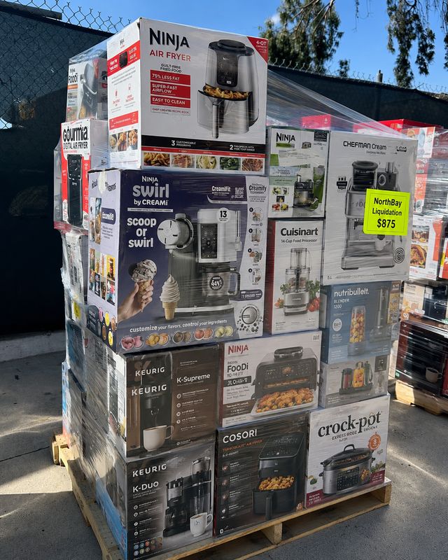 Premium 68-Piece Ninja &amp; Kitchen Appliance Pallet