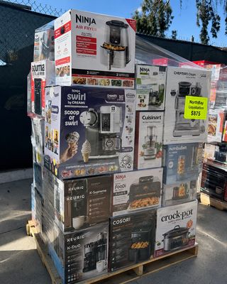 Pallet Premium de 68 Electrodomésticos Ninja y de Cocina