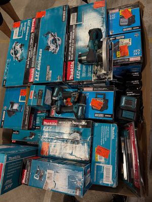Makita 18V LXT Brushless Power Tool Mega Pallet – 60 Pieces