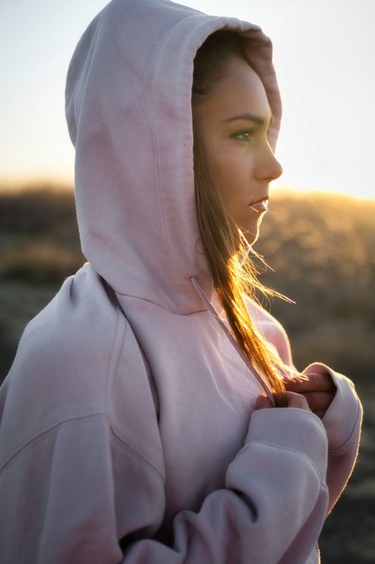 Pink Hoodie