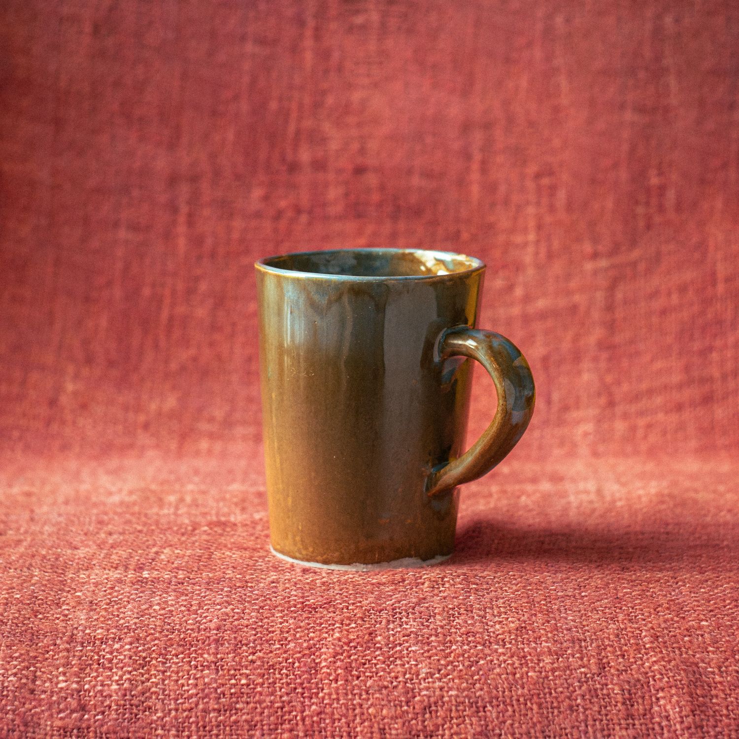 Taza Tonos Azul Marrón