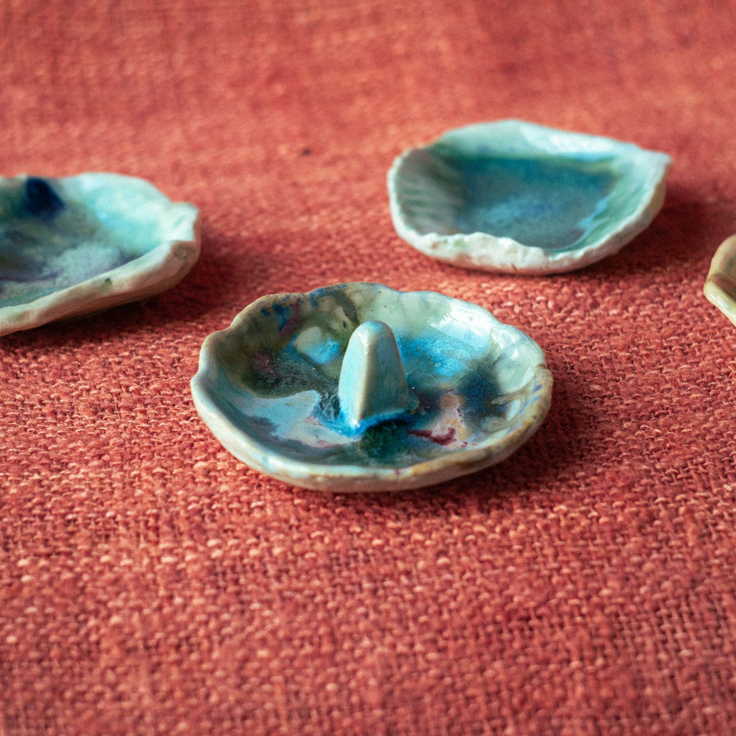 Conjunto para Joyas Pequeño Azul