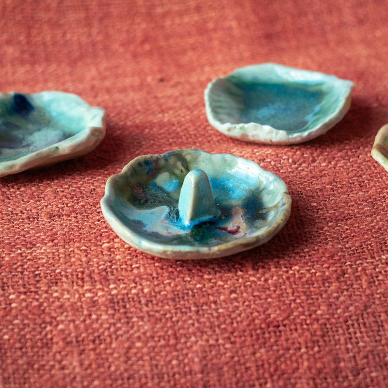 Conjunto para Joyas Pequeño Azul