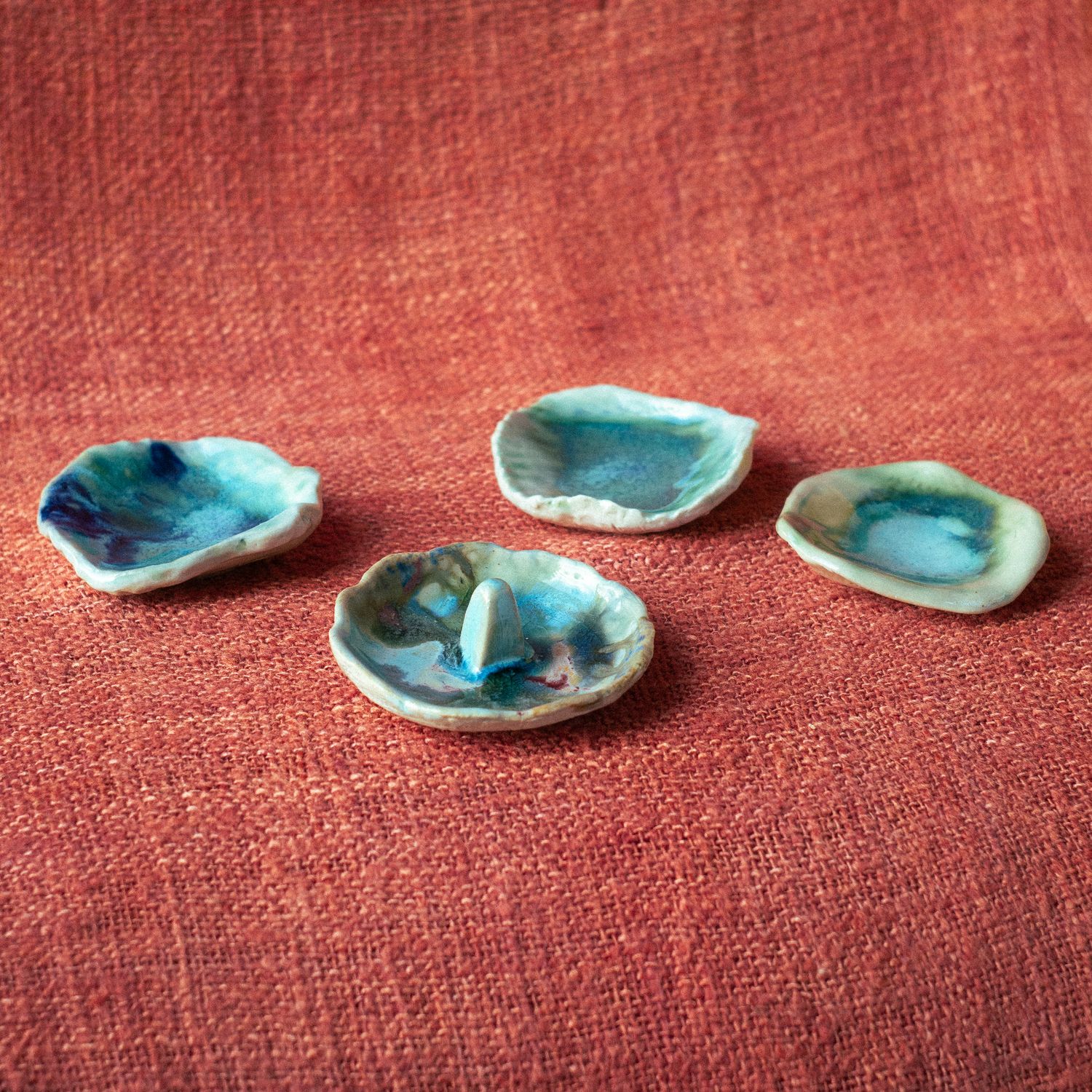 Conjunto para Joyas Pequeño Azul