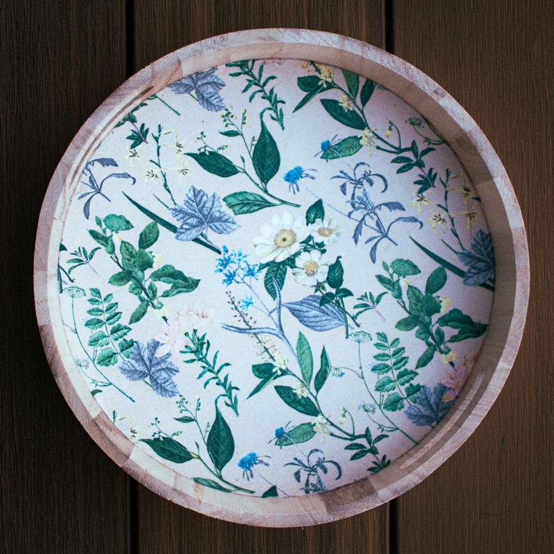 Bandeja Redonda con Asas