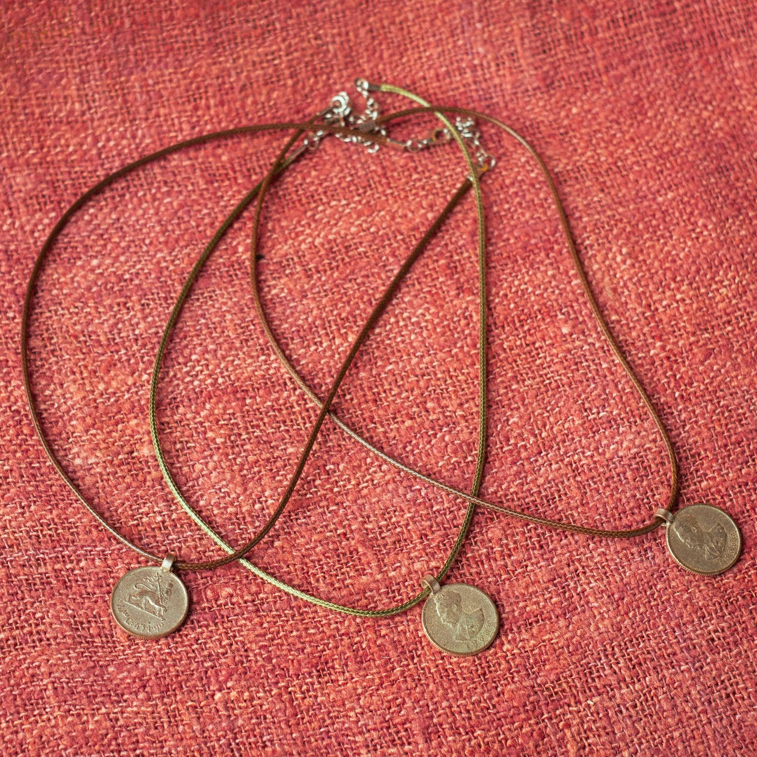 Colgante con Moneda Etíope