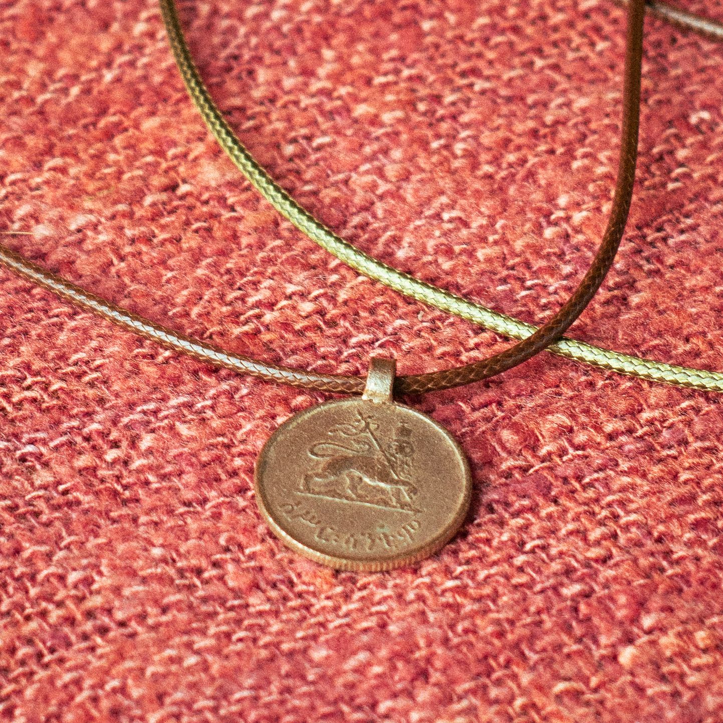 Colgante con Moneda Etíope