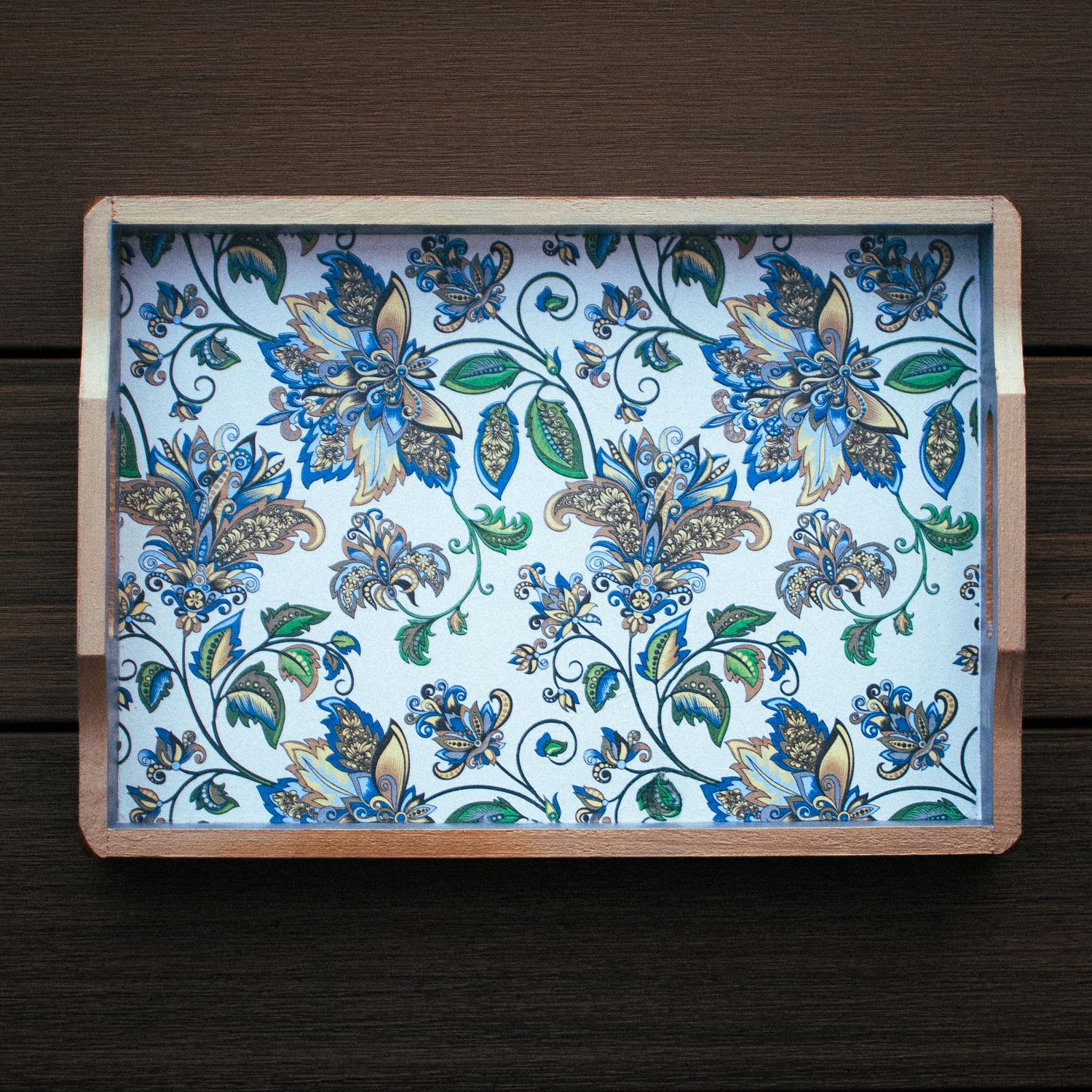 Bandeja Rectangular con Asas