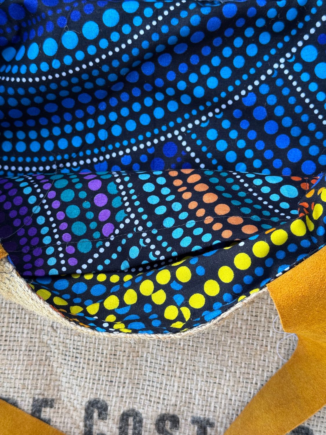 Bolsa de saco de cafe 45 x 45