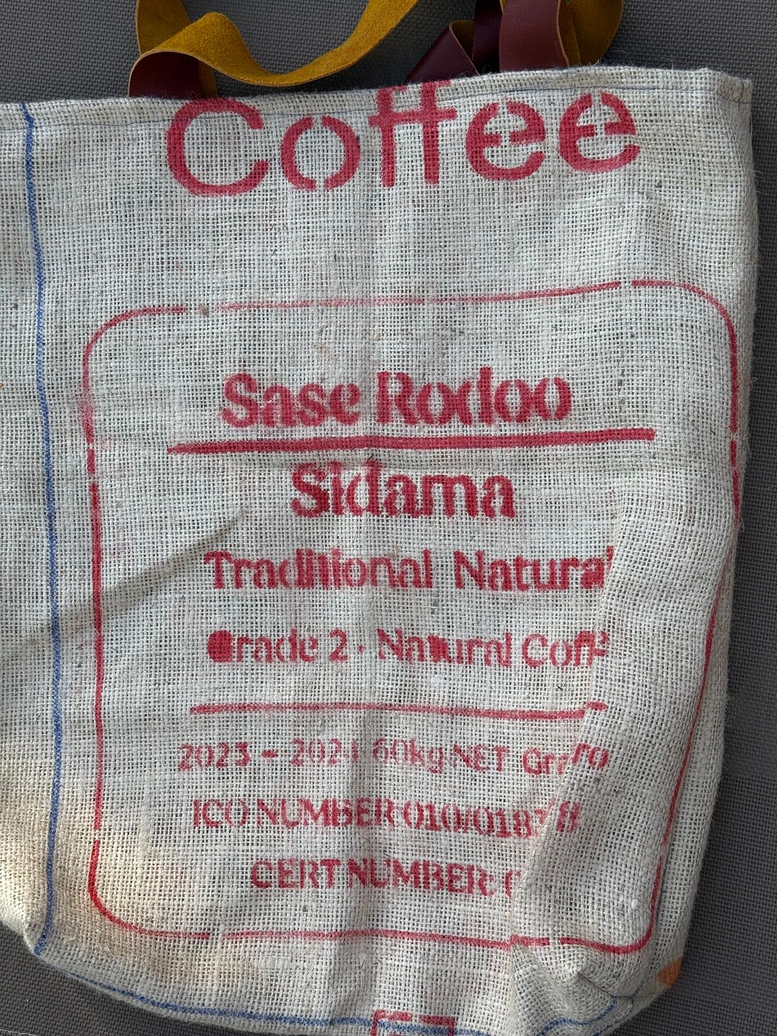 Bolsa de saco de cafe 45 x 45