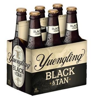Yuengling Black &amp; Tan 6 pack bottles