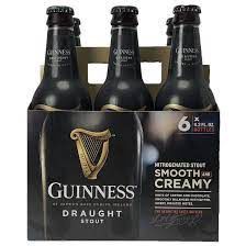 Guinness Draught 12oz btl 6pk