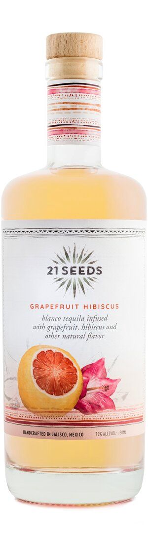 21 Seeds Grapefruit Hibiscus 750mL
