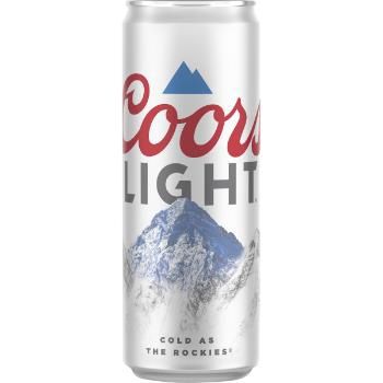 Coors Light single 24oz can