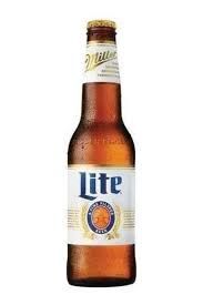 Miller Lite single 12oz bottle